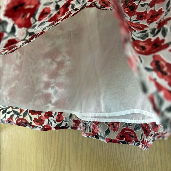 Zara Basic Sleeveless Pullover Floral Peplum Top / Lined / XSmall - Picture 3 of 12